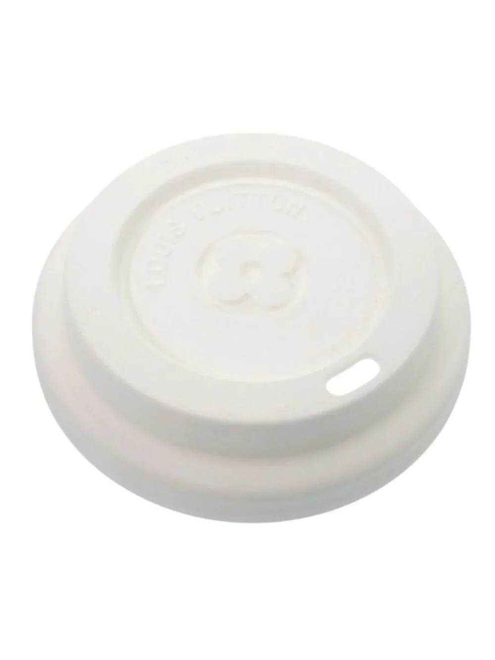 Louis Vuitton Cup Tumbler Monogram Gi0909 Canvas Porcelain White